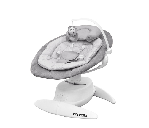 Carrello Mio CRL-10308 Silver Grey Šūpuļkrēsliņš