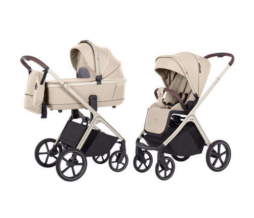 Carrello Vector CRL-6550 Seashell Beige Детская коляска 2in1