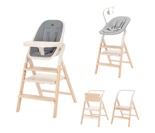 Baby high chair Carrello ERGO CRL-16701 Carbon Grey