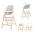 Baby high chair Carrello ERGO CRL-16701 Linen Beige