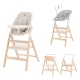 Baby high chair Carrello ERGO CRL-16701 Linen Beige
