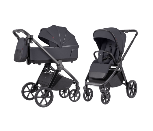 Carrello Omega Plus CRL-6540/1 2024 2in1 Meteor Grey Детская коляска