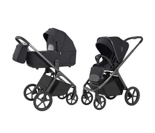 Carrello Vector CRL-6551 Shadow Black Bērnu rati 2in1