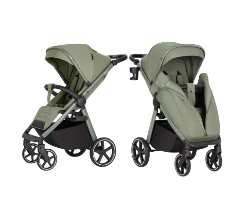 CARRELLO Bravo SL DELUXE CRL-5520 Mosaic Green Прогулочная Коляска
