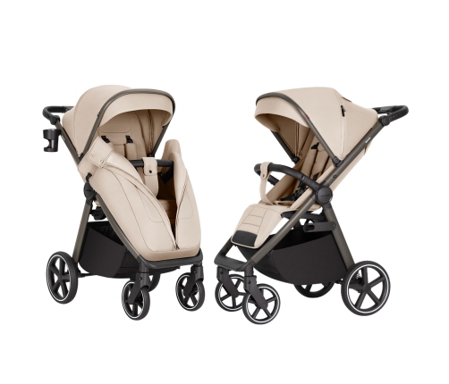 Carrello Bravo SL DELUXE CRL-5520 Shale Beige Прогулочная Коляска