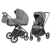 Baby stroller 2in1 CARRELLO Ultra CRL-6527 Metal Grey