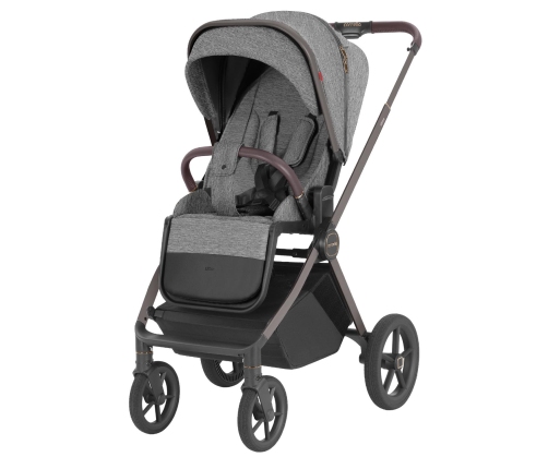 Baby stroller 2in1 CARRELLO Ultra CRL-6527 Metal Grey