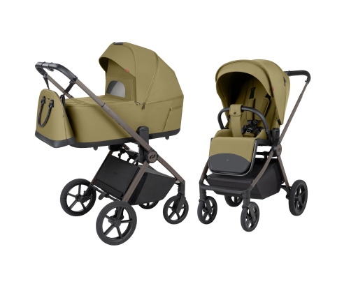 Baby stroller 2w1 CARRELLO Ultra F CRL-6556 Clover Green