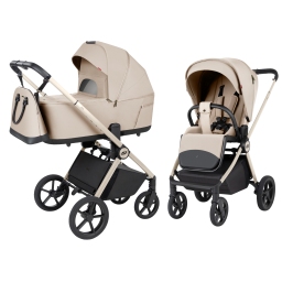 Baby stroller 2w1 CARRELLO Ultra F CRL-6556 Polar Beige