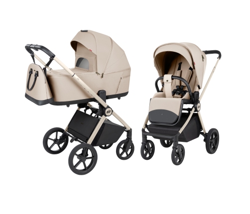 Baby stroller 2w1 CARRELLO Ultra F CRL-6556 Polar Beige