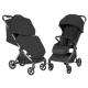 Baby stroller CARRELLO Atom M 2.0 CRL-5527 Diamond Black