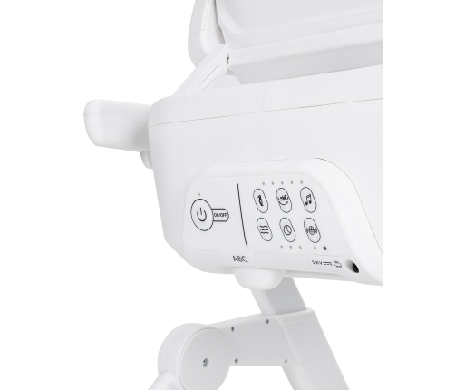 Carrello Alto CRL-10307 Chrome Grey Barošanas krēsls