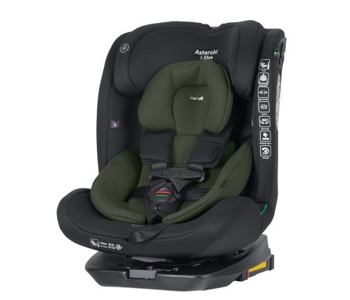 Carrello Asteroid CRL-17001 i-Size Hunter Green Bērnu autosēdeklis 0-18 kg