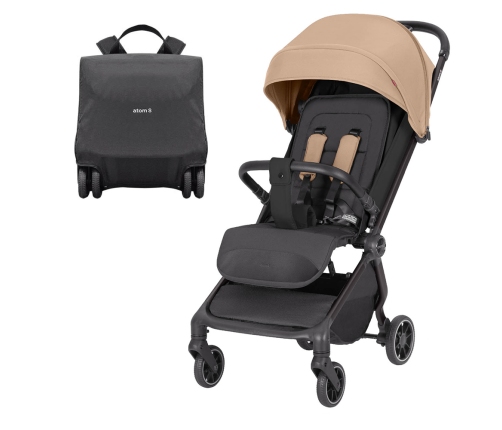 CARRELLO Atom S CRL-5526 Down Beige Прогулочная Коляска