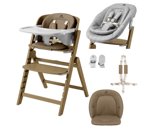 Highchair Carrello Focus CRL-16801 Sahara Beige