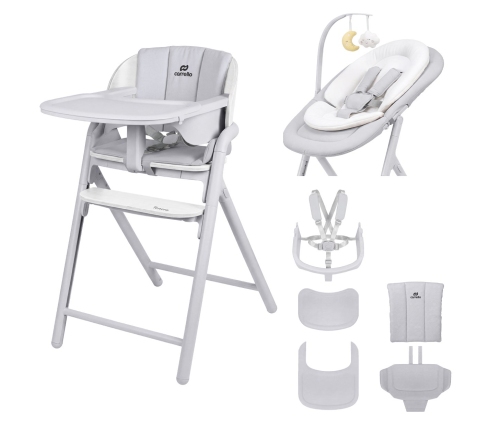 Highchair Carrello Tenero CRL-9507 Atlantis Grey