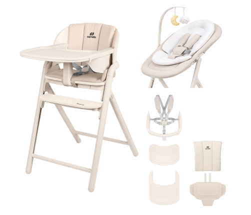 Highchair Carrello Tenero CRL-9507 Olympus Biege