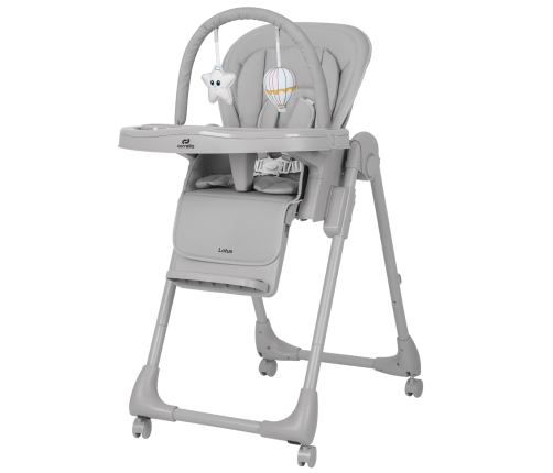 Hightchair Carrello Lotus CRL-12101 Alba Grey