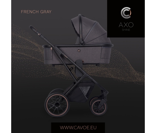 Cavoe Axo Shine French Grey Прогулочная коляска