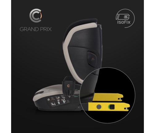 Fotelik samochodowy Cavoe Grand Prix Taupe