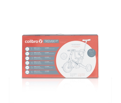 Rowerek dziecięcy Colibro TremixUP Rose