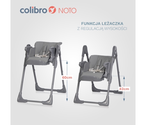 Colibro Noto Onyx Стульчик для кормления