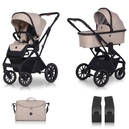 Cavoe Axo Shine Flamingo Bērnu rati 2in1