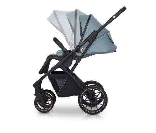 Cavoe Axo Shine Boho Green Bērnu rati 2in1