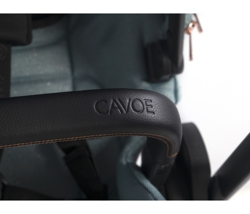 Cavoe Axo Shine Boho Green Bērnu rati 2in1