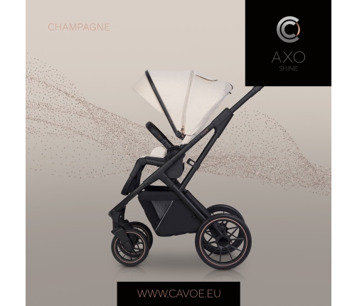 Cavoe Axo Shine Champagne Детская коляска 2 в 1