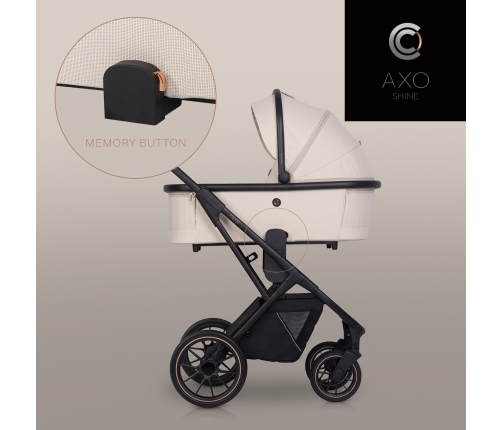 Cavoe Axo Shine Champagne Детская коляска 2 в 1