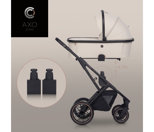 Cavoe Axo Shine Champagne Детская коляска 2 в 1