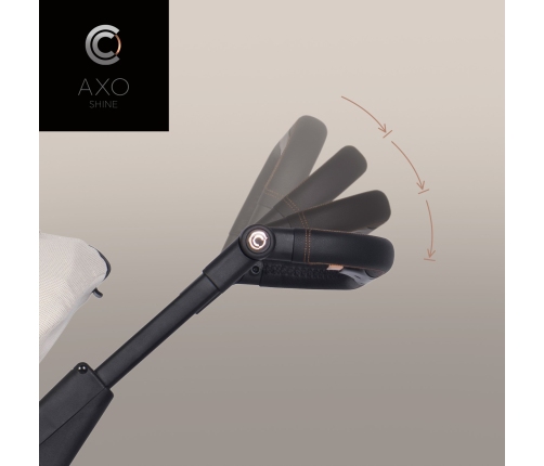 Cavoe Axo Shine Champagne Детская коляска 2 в 1