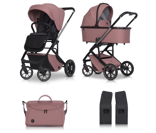 Zestaw 2w1 wózek dziecięcy Cavoe Moi+ Desert Rose
