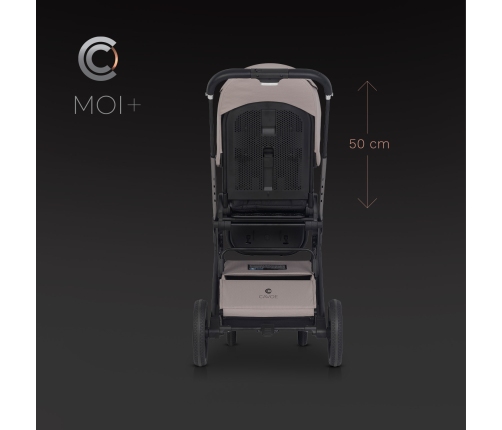 Cavoe Moi+ Taupe Детская коляска 2 в 1