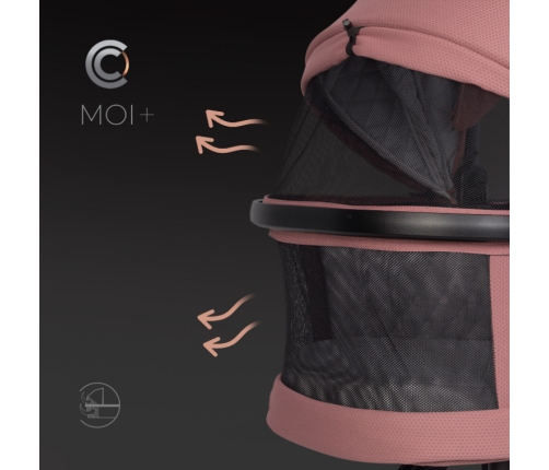 Cavoe Moi+ Iron Детская коляска 2 в 1