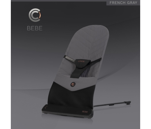 Leżaczek dziecięcy Cavoe Bebe French Gray