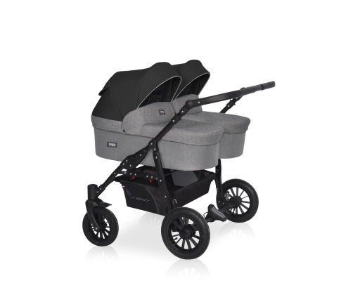 Riko Basic Saxo 04 Onyx Dvīņu rati 2in1