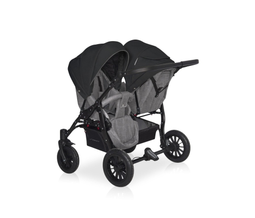 Riko Basic Saxo 04 Onyx Dvīņu rati 2in1