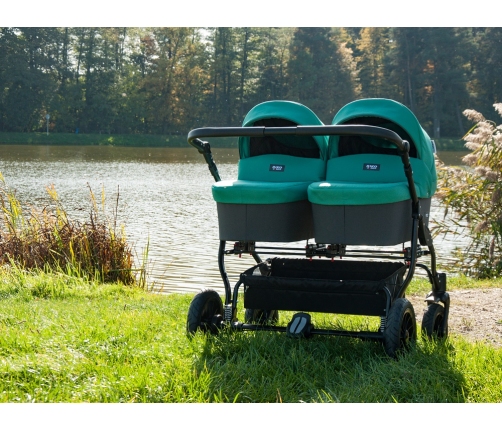 Riko Basic Saxo 04 Onyx Dvīņu rati 2in1