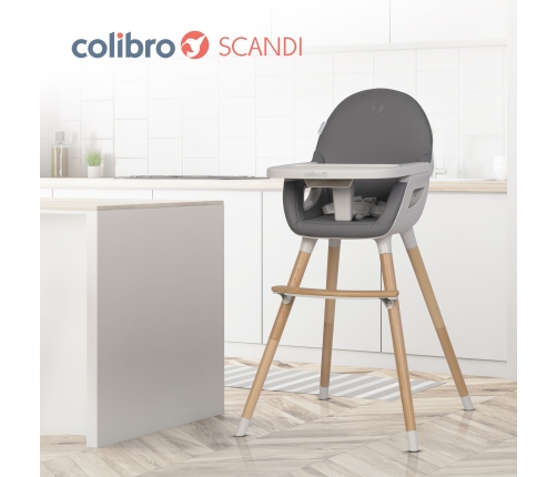 Krzesło do karmienia Colibro Scandi Onyx