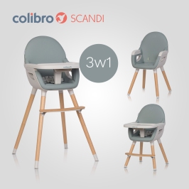 Krzesło do karmienia Colibro Scandi Agava