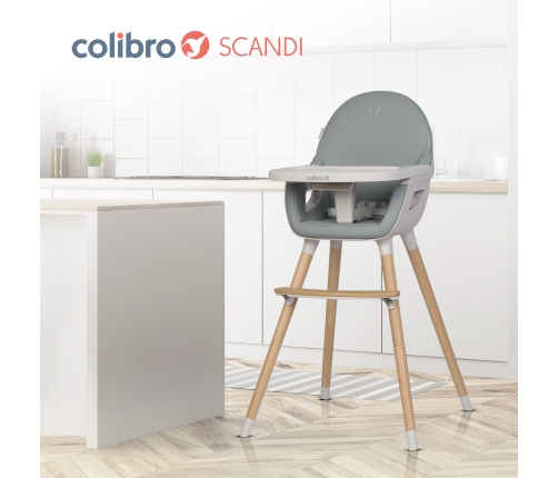 Krzesło do karmienia Colibro Scandi Agava