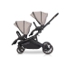 Cavoe Avec Taupe Коляска для двойняшек