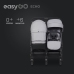 EasyGo Echo Cloudy Gray Коляска для двойняшек