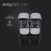 EasyGo Echo Cloudy Gray Коляска для двойняшек