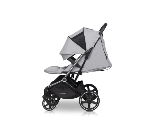 EasyGo Echo Cloudy Gray Коляска для двойняшек