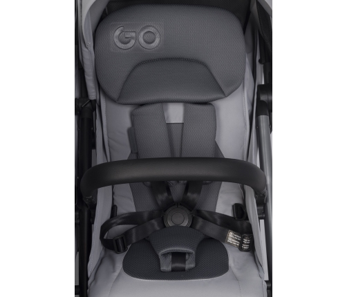 EasyGo Echo Cloudy Gray Коляска для двойняшек