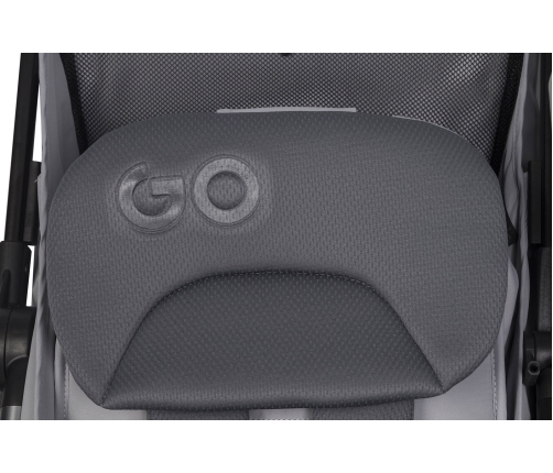 EasyGo Echo Cloudy Gray Коляска для двойняшек