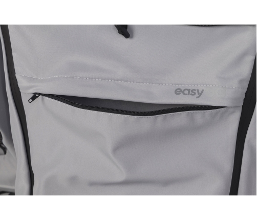 EasyGo Echo Cloudy Gray Коляска для двойняшек